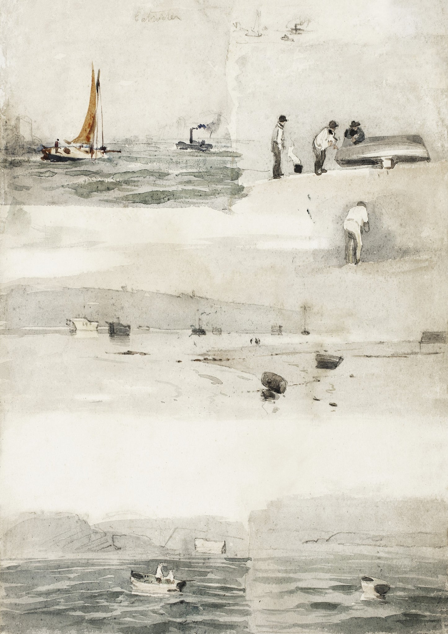 Sketches of Marine Scenes