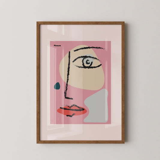 Picasso Abstract Gaze